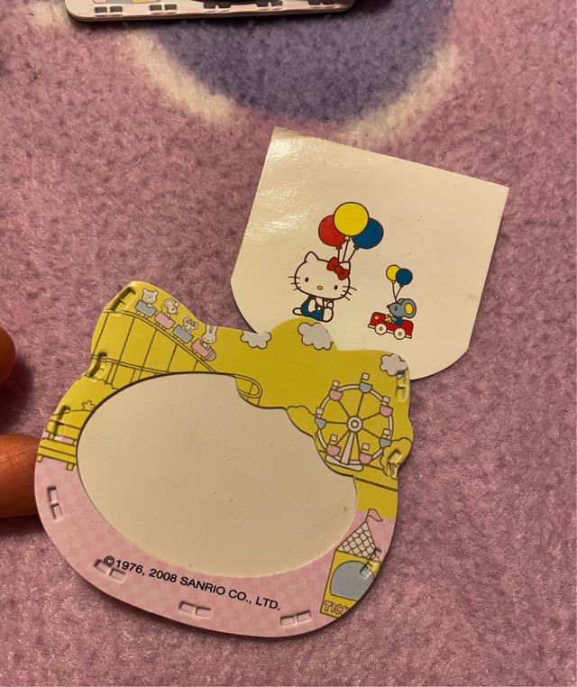 Calamite con porta foto “hello kitty”