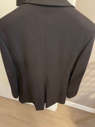 Tailleur donna marrone Benetton taglia 44 lana 65%