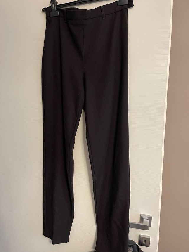 Tailleur donna marrone Benetton taglia 44 lana 65%