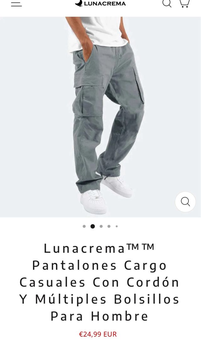 Pantalones Cargo