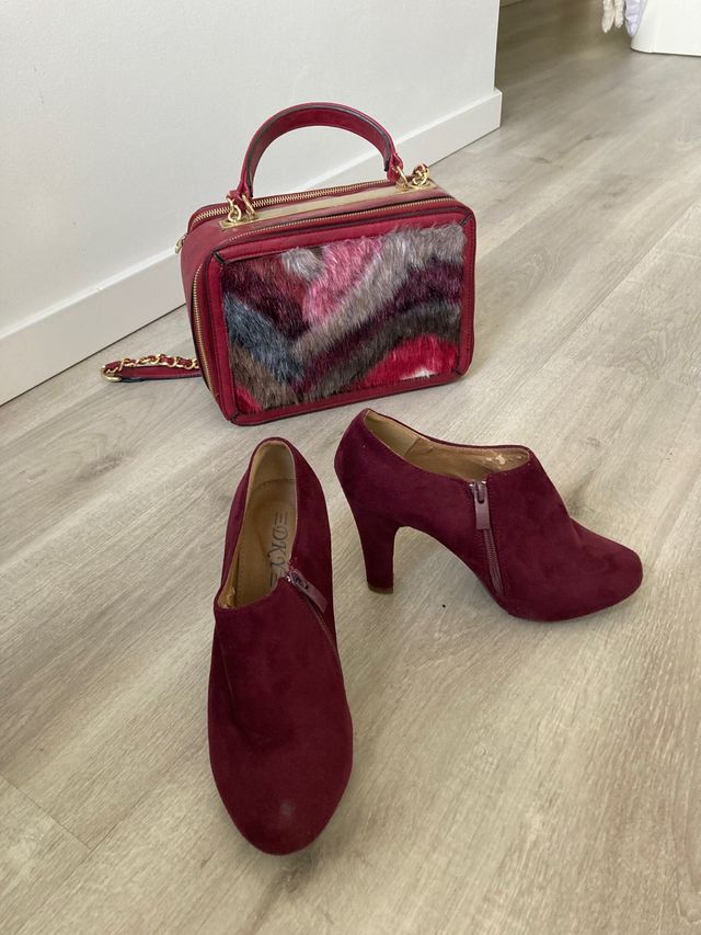 bolso,zapatos y sombrero