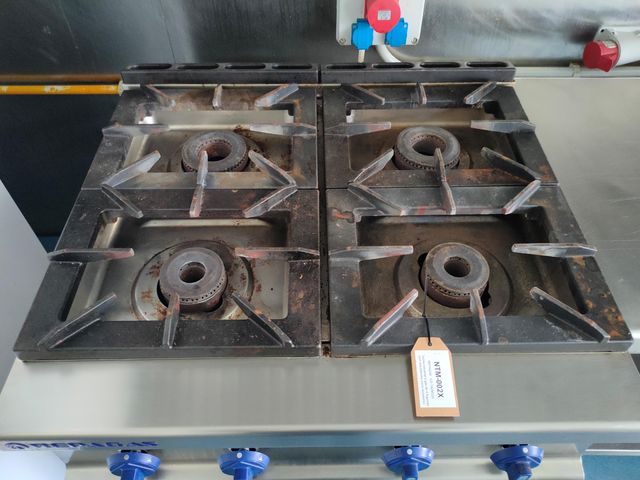 Cocina industrial a gas