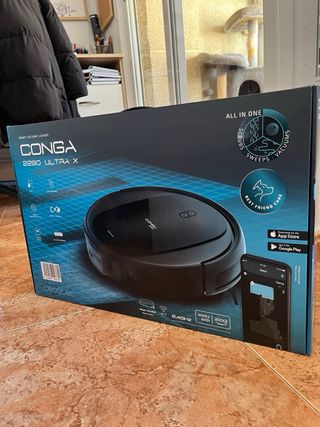 CONGA HOME 2290 ULTRA X + BASE AUTOVACIADO CECOTEC