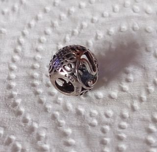 Letra Y Pandora plata circonitas