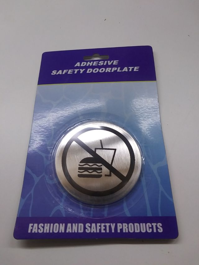 Placas de informacion en aluminio