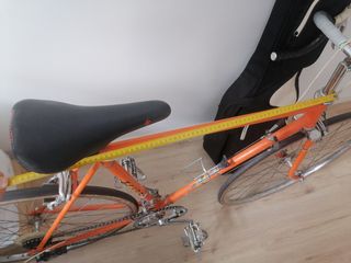 bicicleta carretera Racodi naranja