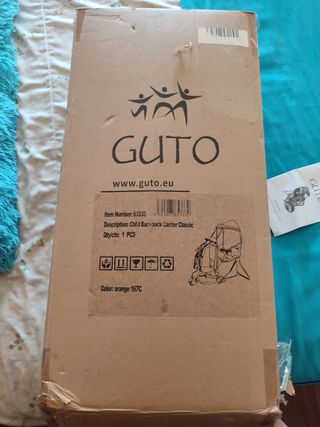 Mochila portabebés Guto