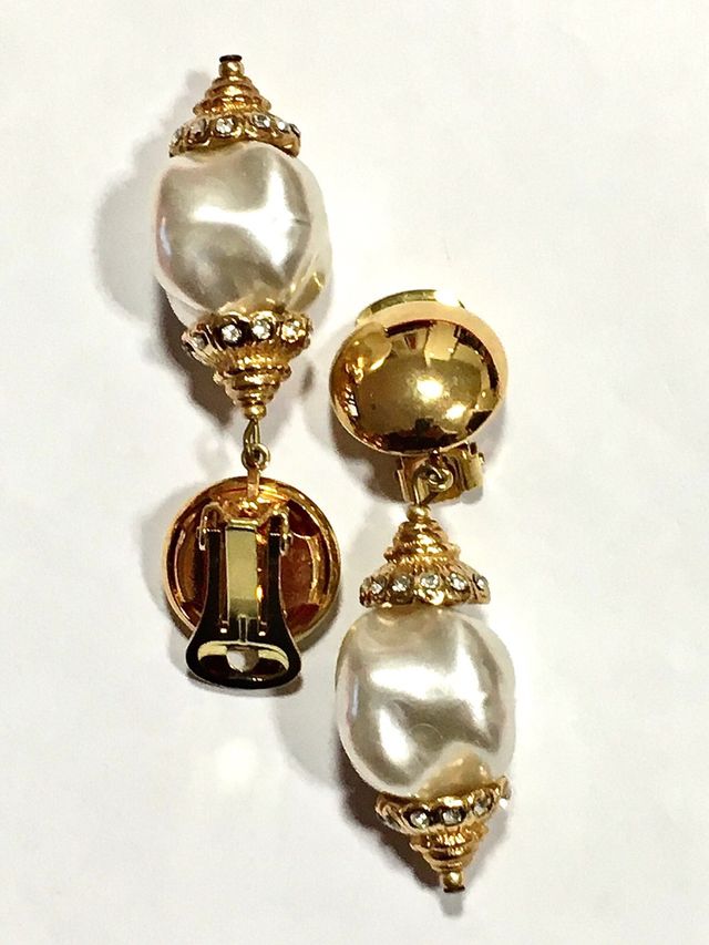 Orecchini a clips vintage Made in Italy