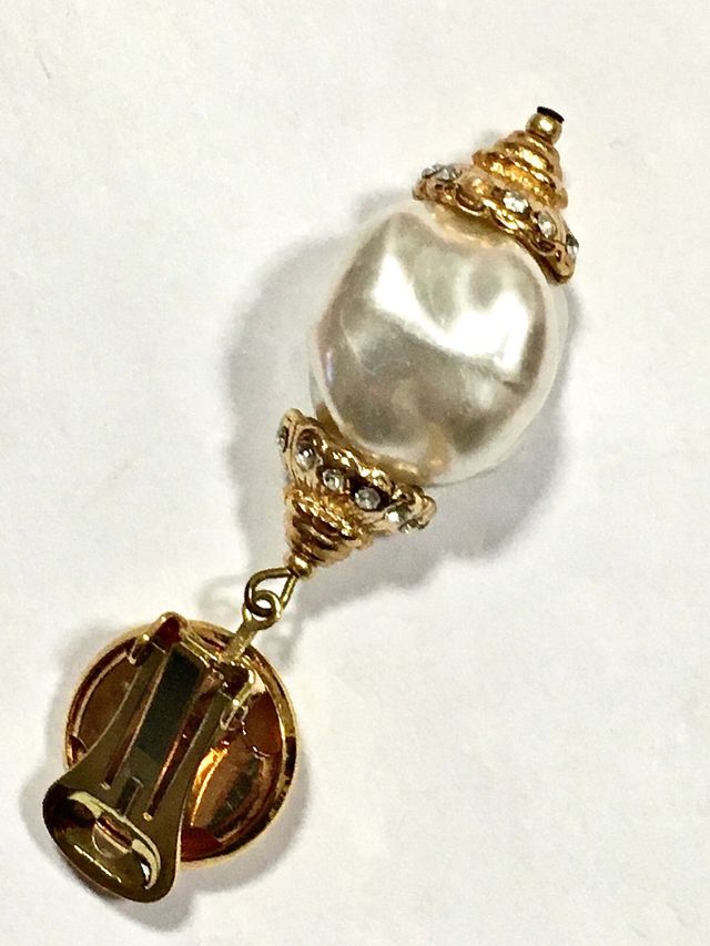 Orecchini a clips vintage Made in Italy