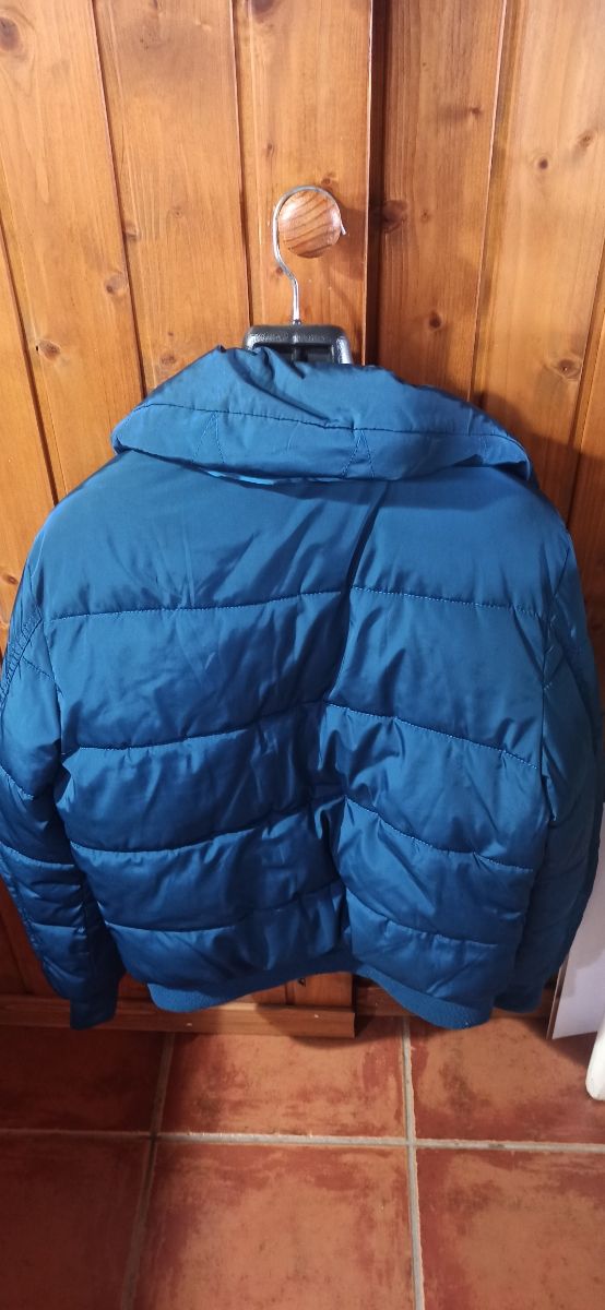 Cazadora azul pull and bear