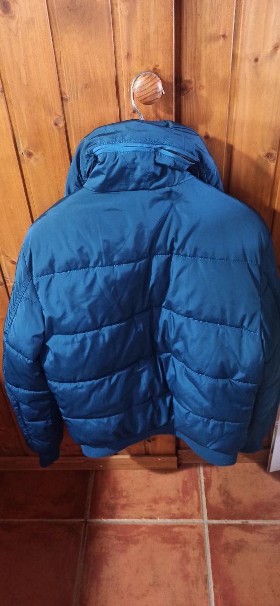 Cazadora azul pull and bear