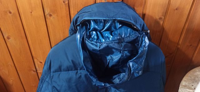 Cazadora azul pull and bear