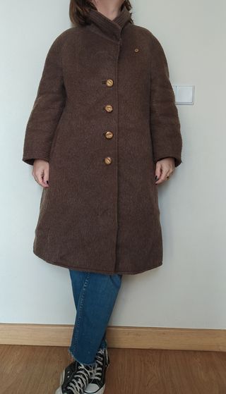 Abrigo vintage lana 
