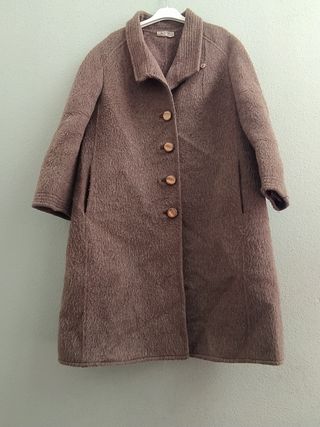 Abrigo vintage lana 