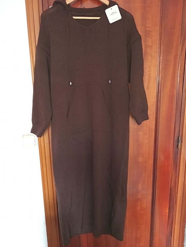 vestido sudadera mujer