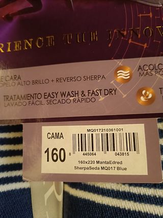 Manta polar,edredon