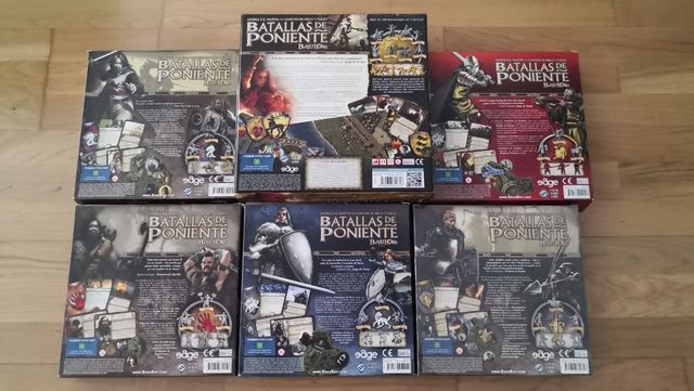 BATALLAS DE PONIENTE - Juego completo.
