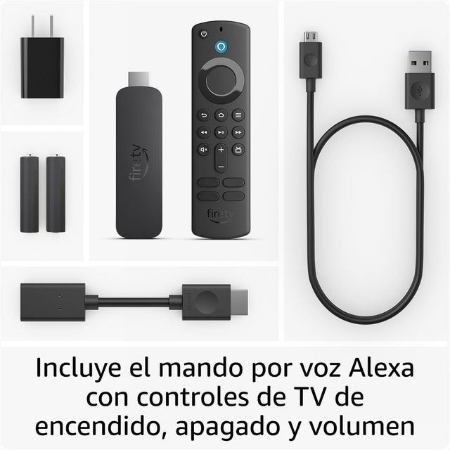 Fire TV Stick 4K -NUEVO- CON ANDROID NO VEGA OS