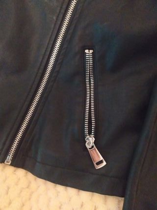 Cazadora de Cuero Talla S