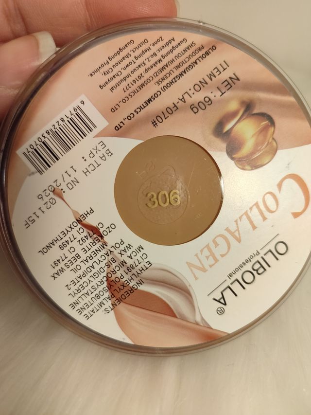 Fondotinta waterproof collagene 