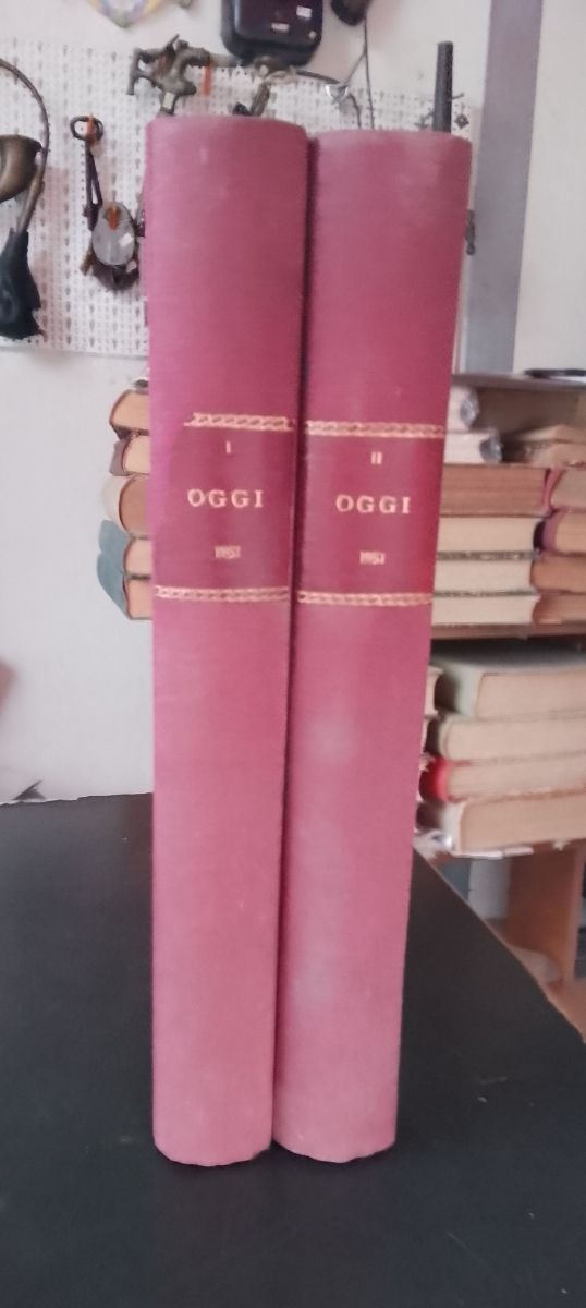 Riviste oggi anno 1951 completo