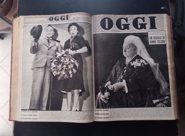 Riviste oggi anno 1951 completo