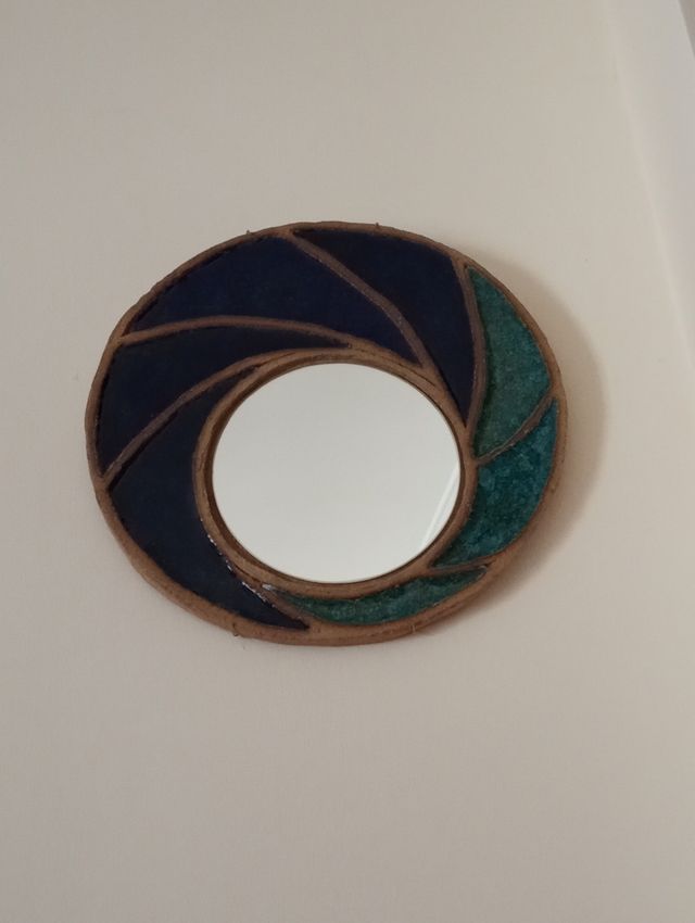 Espejo decorativo artesano