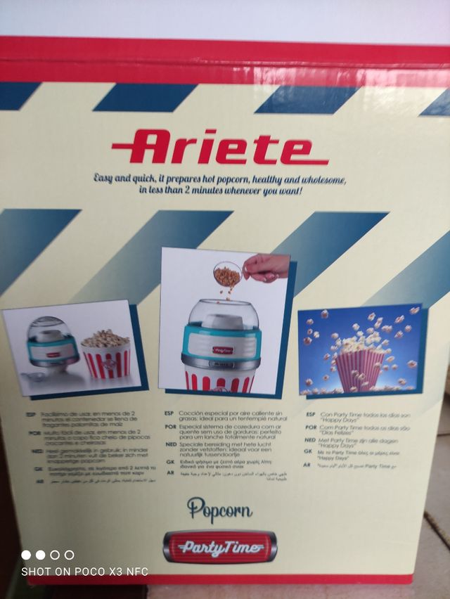 Máquina de hacer palomitas