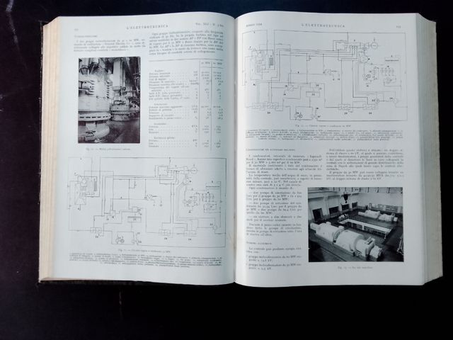 L' elettrotecnica anno 1954 completo