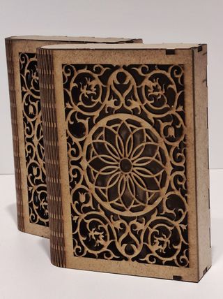 Joyero en forma de libro