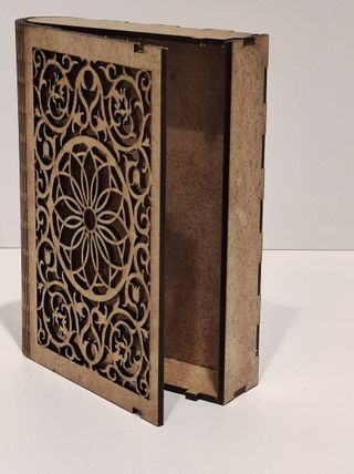 Joyero en forma de libro