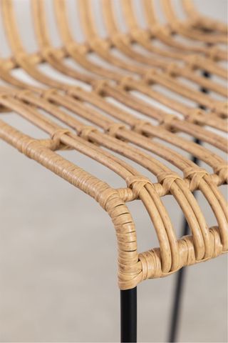 Pack Taburete Ratán Sintético