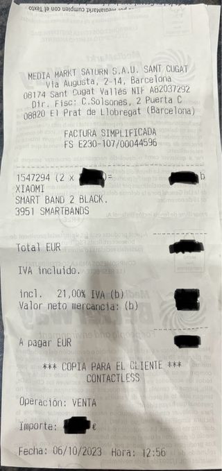 Reloj inteligente Xiaomi Redmi Smart Band 2