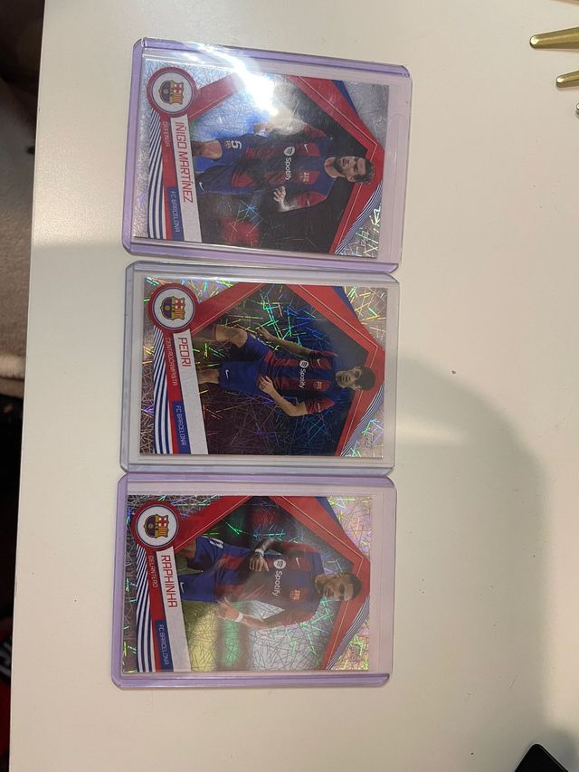 Iñigo martinez, raphinha y Pedri electric paralelo