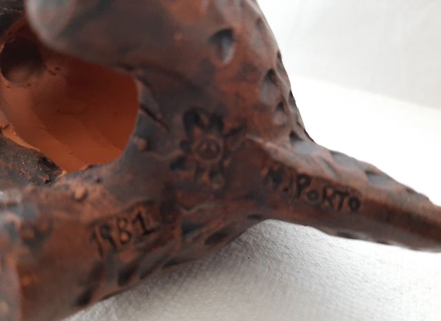 Figura Cerámica Nacho Porto 1981