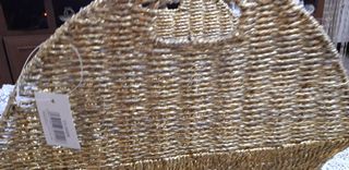 Cesta colore oro