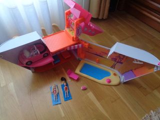 Polly pocket crucero y su coche