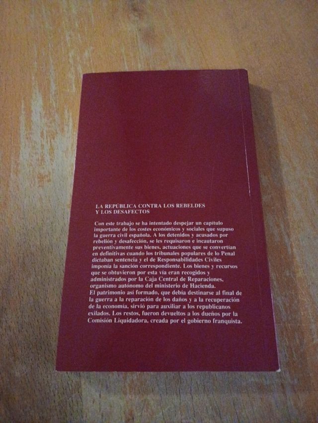 La República contra los rebeldes y los desafectos.