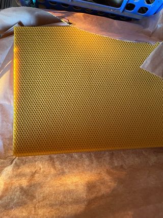 cera de abeja pura laminada