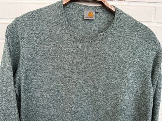 Sueter verde jaspeado CARHARTT talla M 