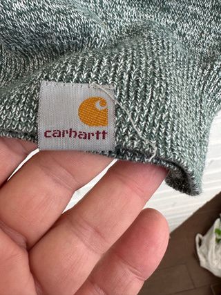 Sueter verde jaspeado CARHARTT talla M 