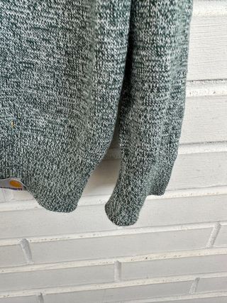 Sueter verde jaspeado CARHARTT talla M 