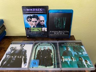 Trilogia Matrix+Experimenta matrix+Descubre Bluray