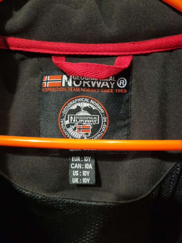 Chaqueta Geographical Norway 10 años