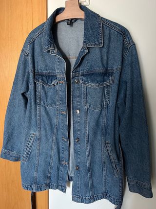 Cazadora Vaquera T. M oversized de h&m