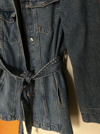Cazadora Vaquera T. M oversized de h&m
