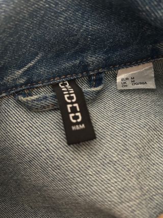 Cazadora Vaquera T. M oversized de h&m