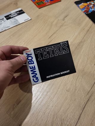 Manual Tetris Gameboy