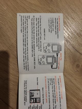 Manual Tetris Gameboy