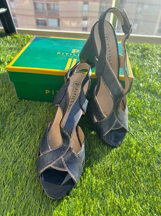 zapatos tacon pitillos talla 39